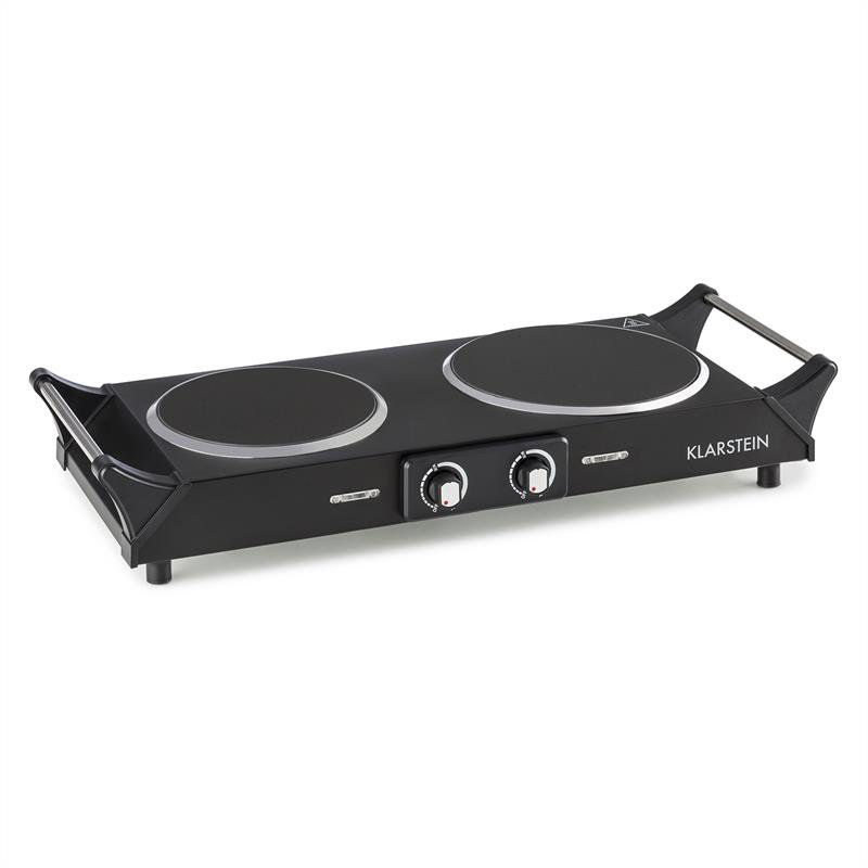 Klarstein Cookorama 2100 Watt Electric Hot Plate, Black