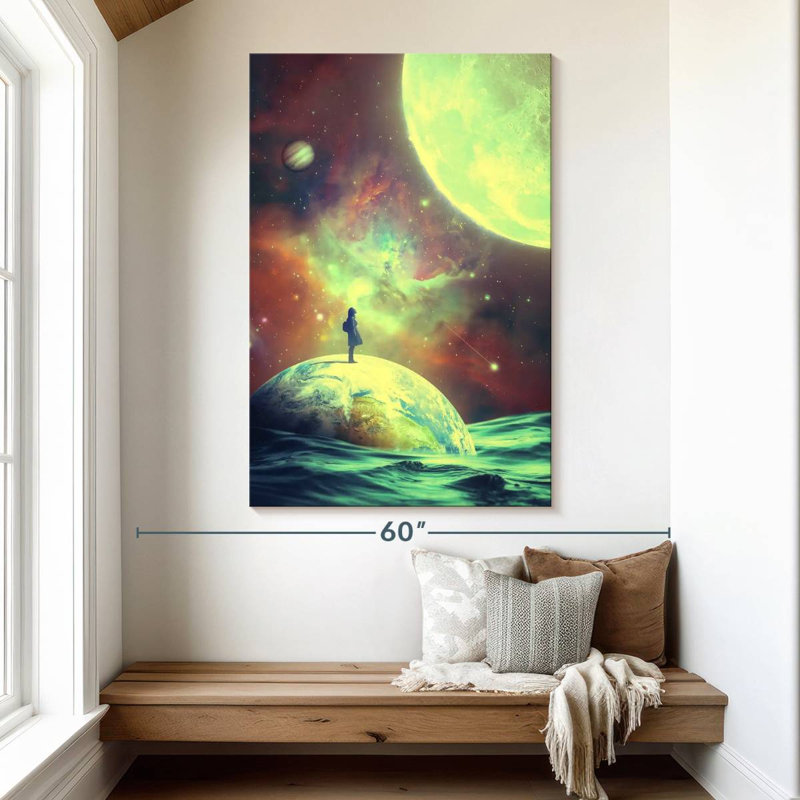 Kelan Moon Shine, 51" H x 34" W