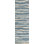 Tigre Abstract Area Rug in Ivory/Blue