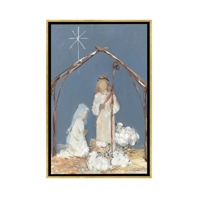 Twilight Nat Natic Prayer - reproduction d'art murale encadrée, H 40 po x l 26 po, Reproduction encadrée sans passe-partout
