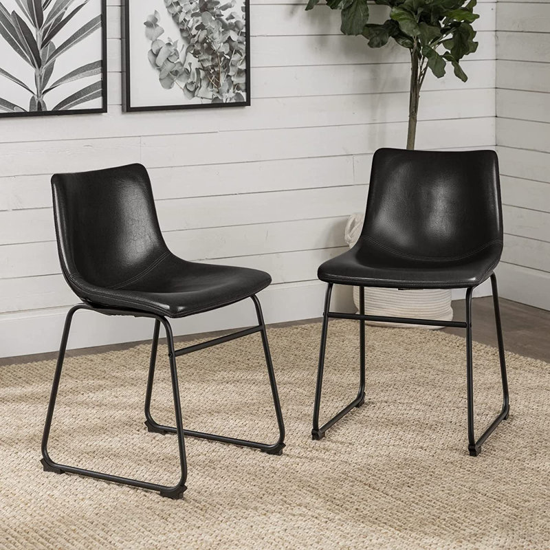 Chaise d'appoint Meritt, Noir
