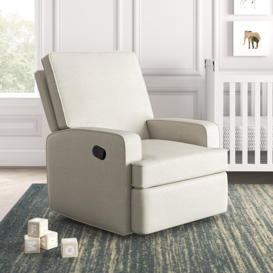 Emily Upholstered Reclining Rocking Chair