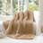 Chunky Knit Blanket Throw-109838826