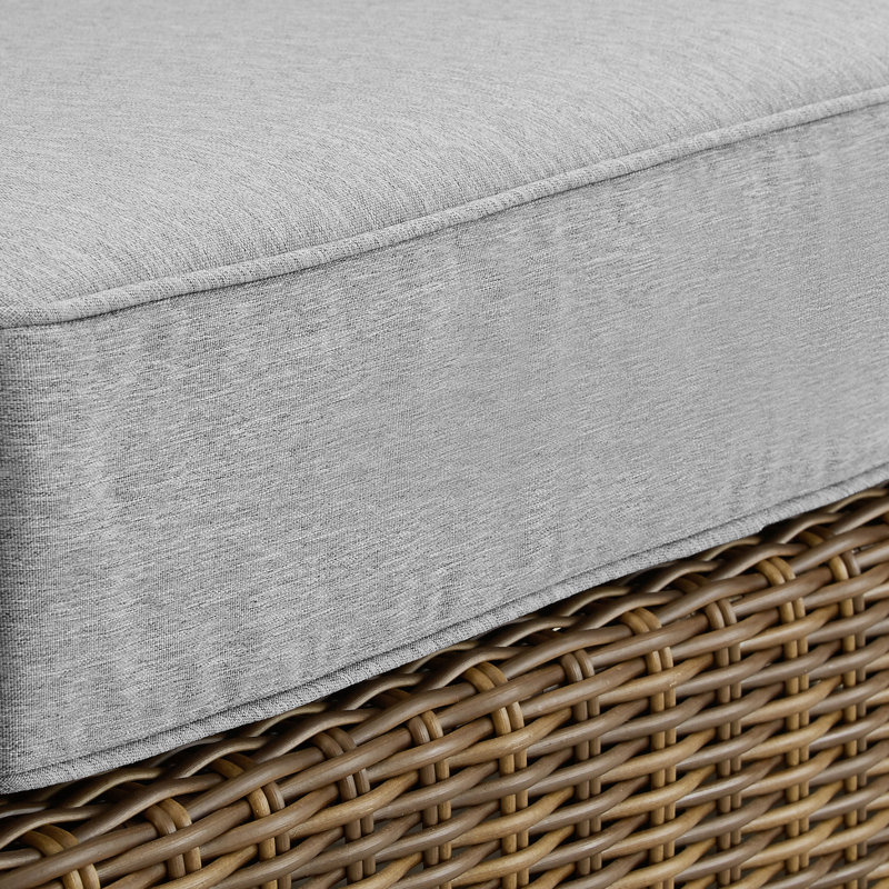 Upholstered Armchair, Gray