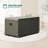 200 Gallon Plastic Deck Box, Large Patio Storage Box With Lock, Wheels & Waterproof Lid For Outdoor Cushions, Garden And Pool Supplies