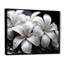 Plumeria Blooms in Stormy Greys - Décoration murale Plumeria-632308078-632308074