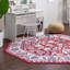 Tapis rouge à motif floral Arenas-1134034848