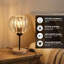 Wood Table Lamp