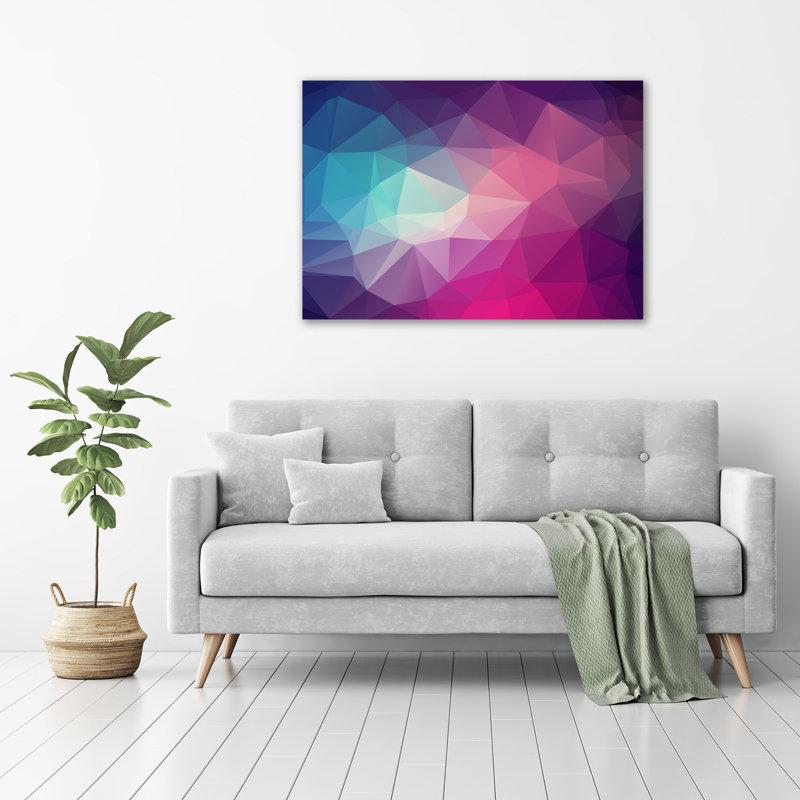 Abstraction Background - Wrapped Canvas Print