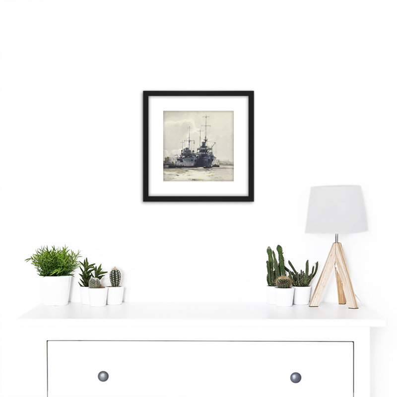 Mason Fleet Messengers Asphodel Ivy WWI Painting by Frank Henry Mason - Single Picture Frame Painting