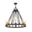 Lustre de roue de style bougie 9 lumières façon bougie Winchelsea