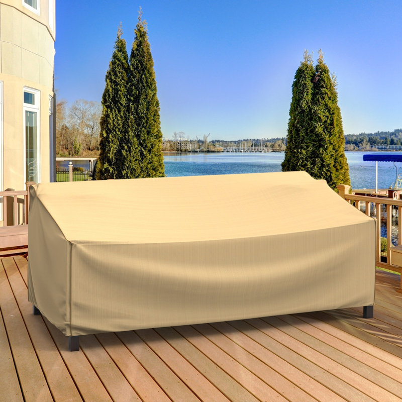 Ivan Outdoor Patio Loveseat Cover, 35" H x 88" W x 36" D