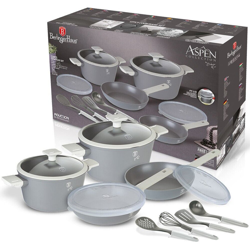 10 - Piece Aluminum Cookware Set