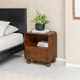 Vallandry Solid Wood Nightstand