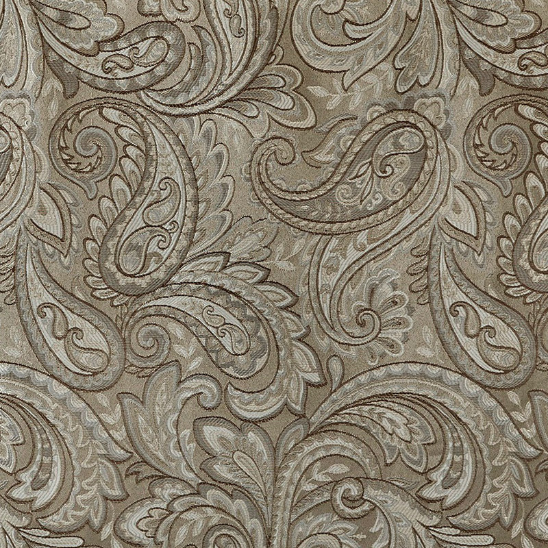 Paire de rideaux en jacquard, L 50 po x L 108 po