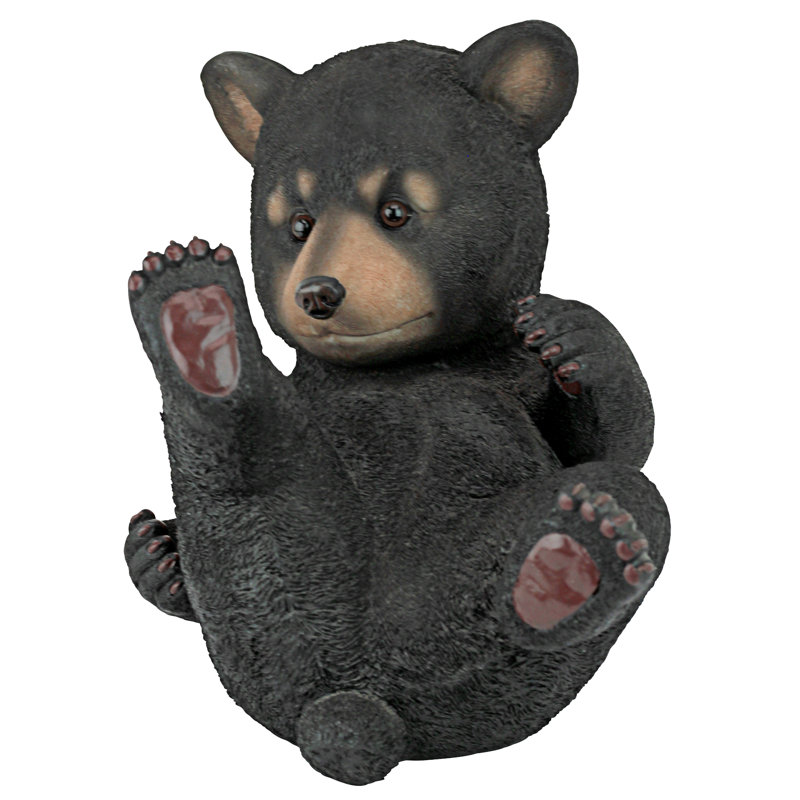 Roly-Poly Bear Cub Statue
