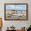 «Beach Bark Park II», reproduction d'art sur toile encadrée