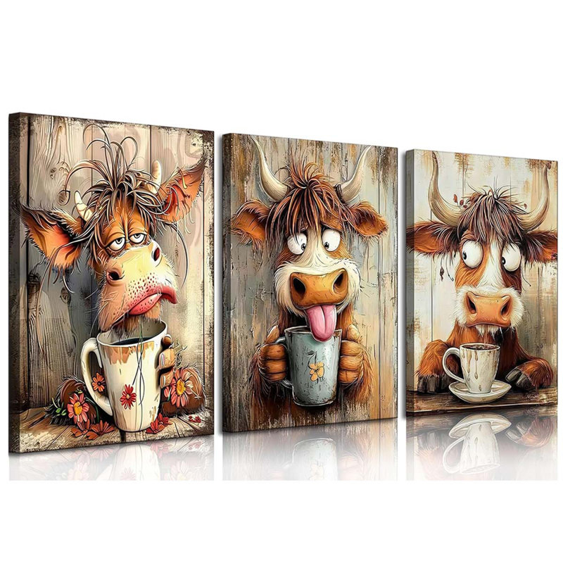 3 Piece Wrapped Canvas Print