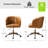 Shelburne Leather Upholstered Task Chair-1715058098