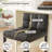 Sturdy Modern Backless Counter Height Bar Stools With Metal Frame And Faux Leather Upholstery-1024372501