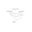 Signature® 60" x 42" Drop In Bathtub-1276832159
