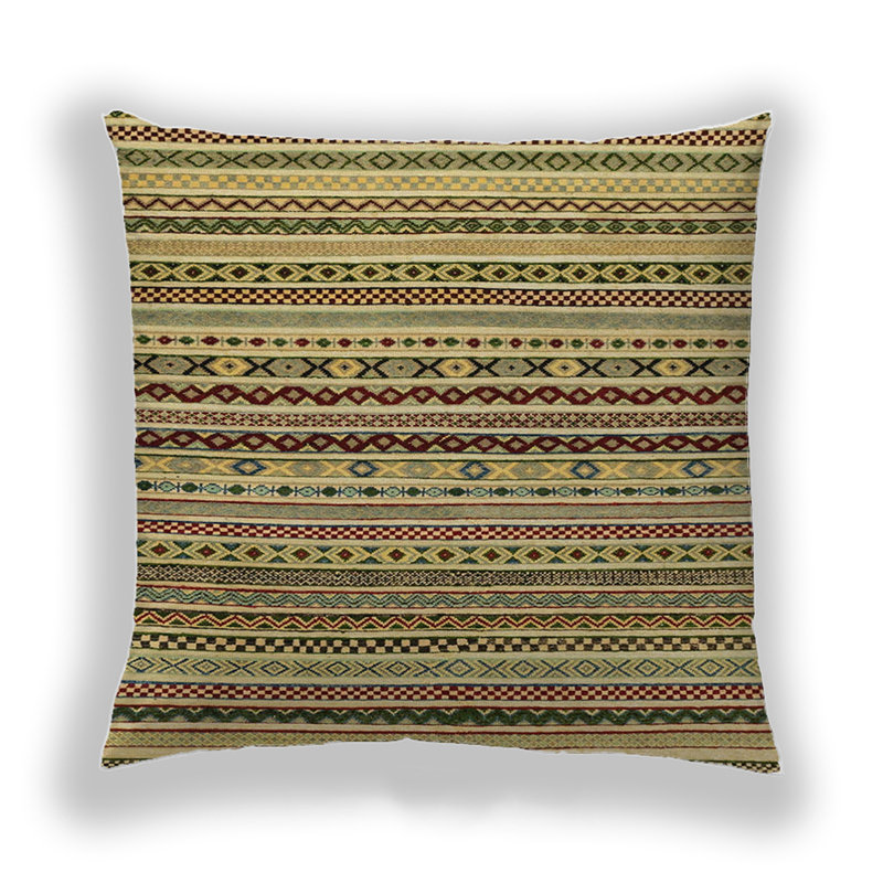 Coussin Abstract 2285, Microsuède
