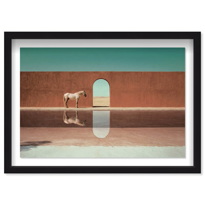 Western Reflections Print by Oliver Gal