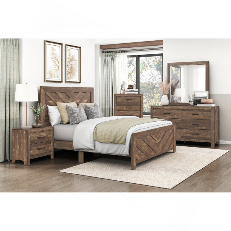Mobilier de chambre à coucher 1pc, Lit double