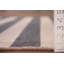 Tapis oriental rayé Gabbeh 6 x 8