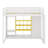 Wood Loft Bed With Wardrobe, Shelves And Cabinet-1475983727-1475983725