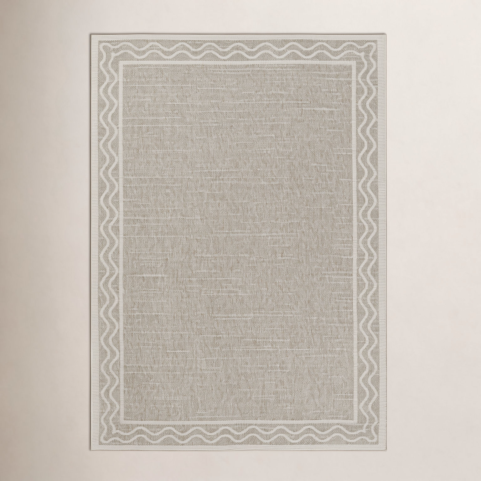 Saybrook Gray Indoor Outdoor Rug, Rectangle 8' x 10'