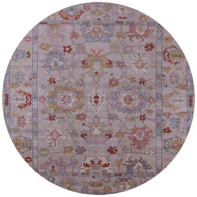 Tapis oriental rose / rouge / jaune Roxby