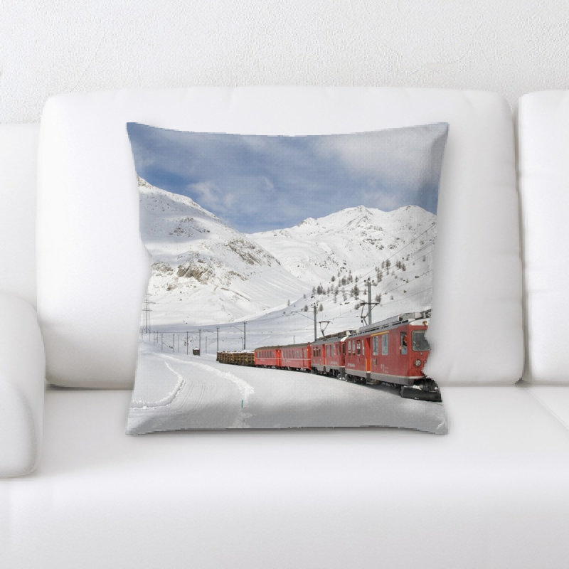 Railway Throw Pillow