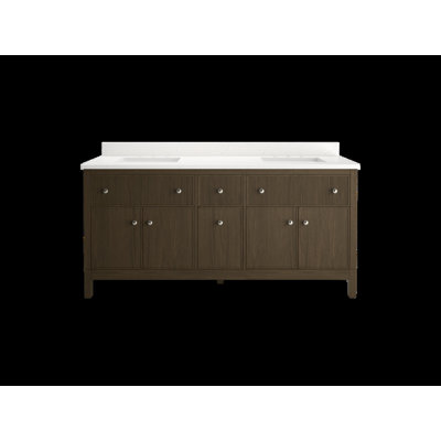 Malin By Studio Mcgee Bathroom Vanity Cabinet With Sink And Quartz Top