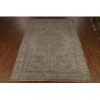 Tapis traditionnel en laine fait à la main 10 x 13