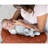 Diamond Tuft Orange Nursing Pillow Cover Case by Sweet Jojo Designs