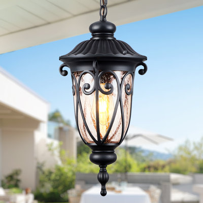 Lanterne suspendue d'extérieur 18,5 po H