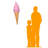 Shaelynn Hanging Dipped Ice Cream Twist Statue-1934015550
