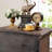 Transitional Rustic Three-Drawer Nightstand