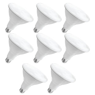100-Watt Equivalent PAR38 Shape E26 Base 1500 Lumen LED Light Bulb (Set of 8)