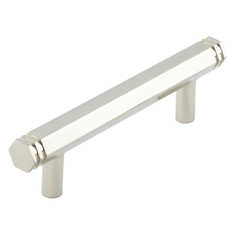 Hoxton 9.6 cm Center Bar Handle, Polished Nickel