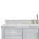 Magnolia Bath Vanity Rectangular Basin S061SCWRV