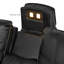 Causeuse inclinable électrique en similicuir de 94,5 po avec repose-tête réglable, charge sans fil et lampe de lecture-35010570