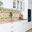 Self Adhesive Vinyl Splashback Wall Panel Sticker Tile Peel Stick 100x50 cm Colorful vegetables