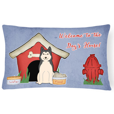 Coussin lombaire d’intérieur/extérieur mauve niche pour chien