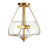 Sia Stardale Glass Semi Flush Mount