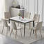 49cm H Linen Upholstered Side Chair in Beige-114193358