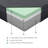 11" Green Tea Gel-Infused Memory Foam Mattress in a Box, Grey-506215082
