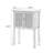 Walnut Solid Wood Rectangular Console Table-141506524