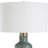Uttermost Dauphine Cracked Teal Table Lamp